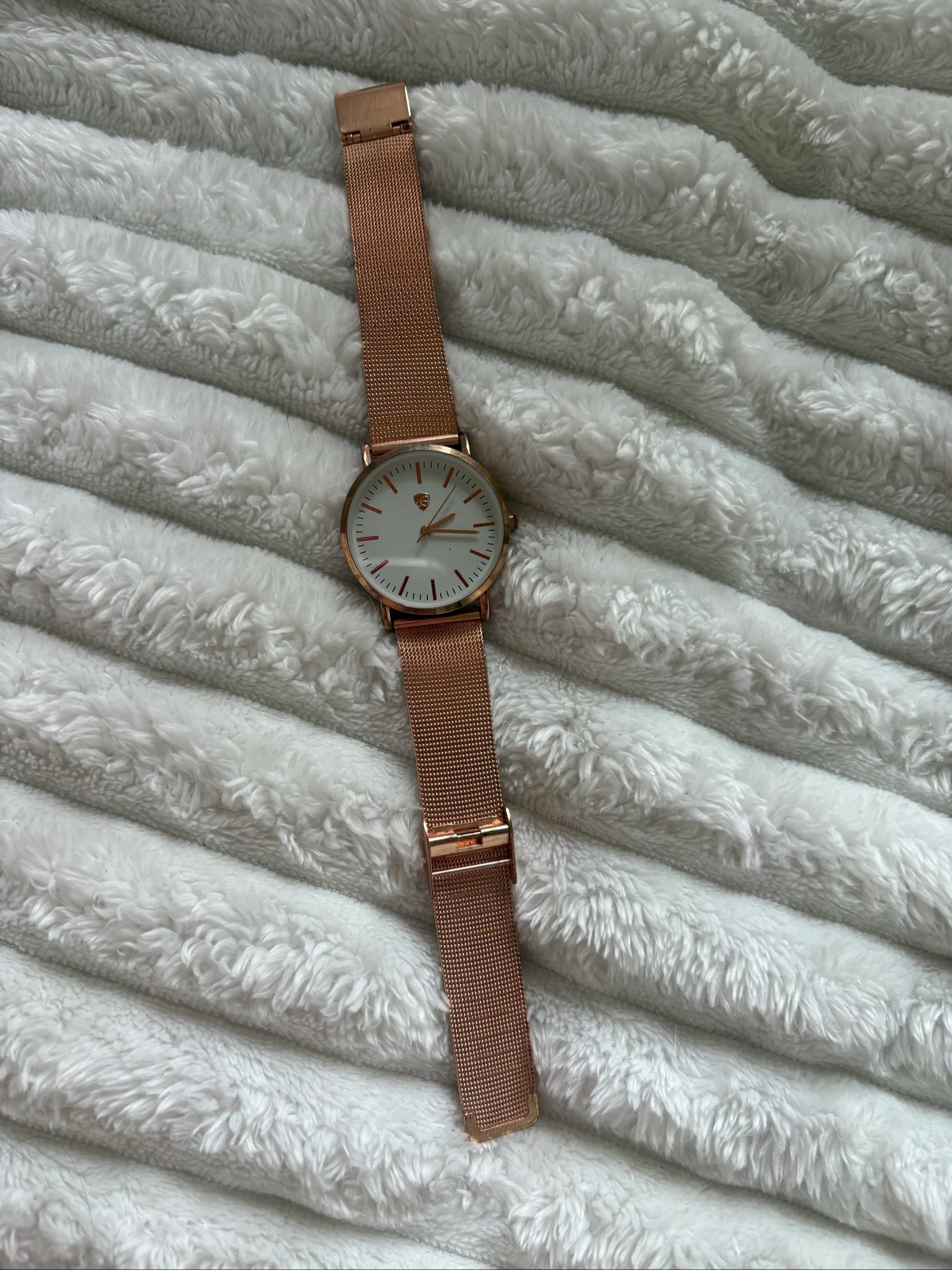 Montre femme rose gold 